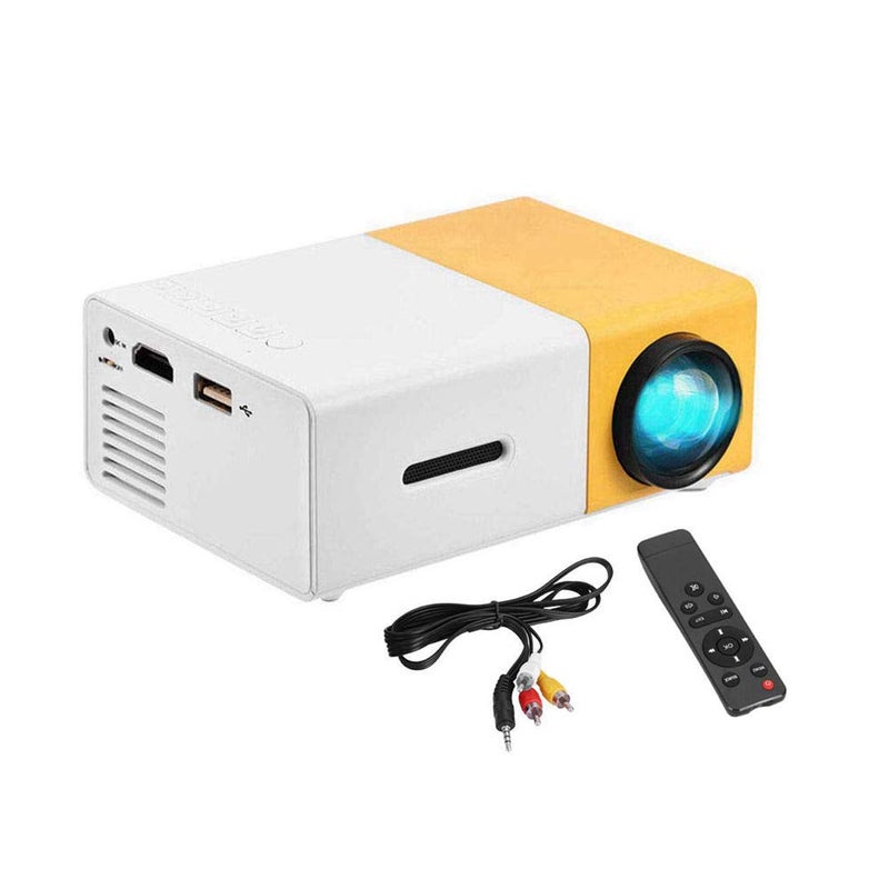 Wendry Smart Projector, Portable 6000 Lumens LED Mini Projector, 1080P Home Theater Video Projector Suitable for Outdoor Recreation and Home Theaters - Image 1